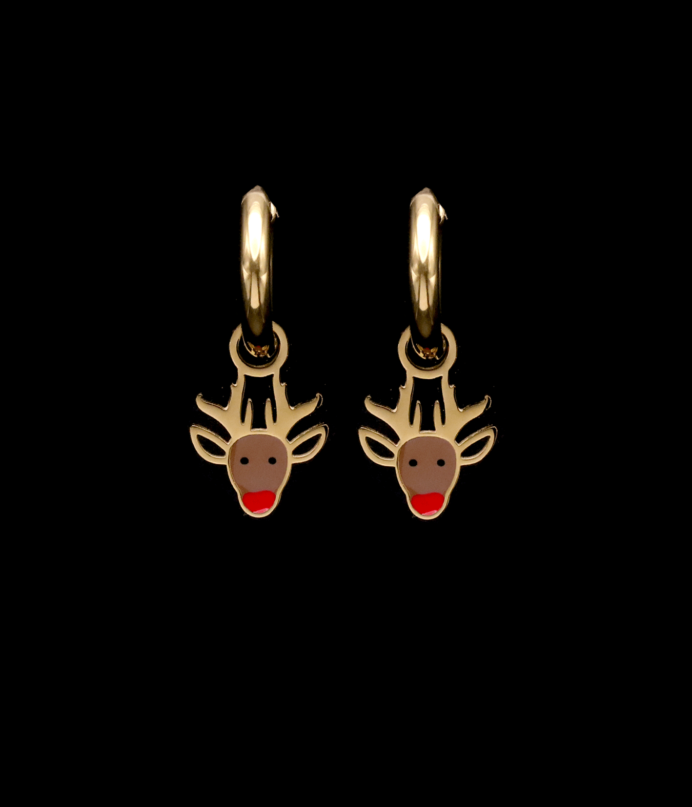 Moose Earrings